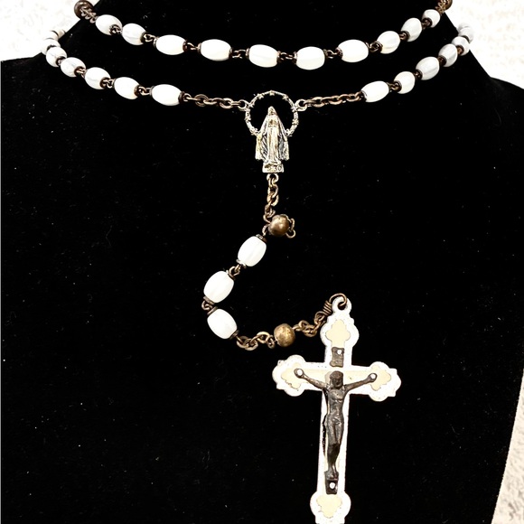 ROMA ITALY VINTAGE ROSARY - Picture 2 of 12